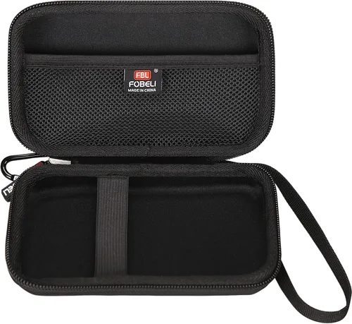 Miniatura 2 de FBLFOBELI Estuche rígido para GQ GMC-800/GMC-320S/GMC-300S/GMC-300E/GMC-600 PRO/FNIRSI GC-01 Geiger Counter Nuclear Detector Monitor Meter (negro)
