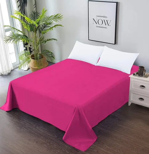 Miniatura 12 de Soft Aqua - Sábana encimera de tamaño individual 100% algodón satinado, 600 hilos, calidad de cama, sábana encimera, fresca y lisa, solo una sábana