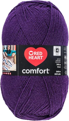 Miniatura 50 de RED HEART Hilo Comfort Shimmers, ópalo blanco
