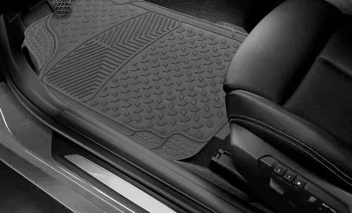 Miniatura 2 de Alfombrillas para automóviles color tostado beige sólido ClimaProof protección para todas las estaciones ajuste universal para la mayoría