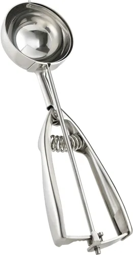 Miniatura 13 de cuchara profesional de acero inoxidable 18/8 tamaño mediano para galletas, Tamaño 40