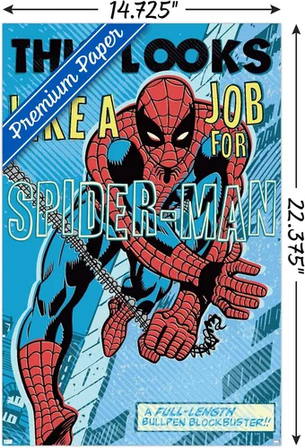 Miniatura 3 de Trends International Marvel Comics Spider-Man - Parece un póster de pared de trabajo Versión premium sin marco