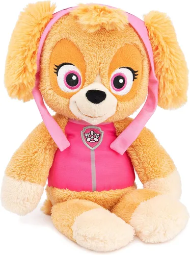Miniatura 10 de GUND PAW Patrol Juguete Oficial de Peluche Chase Take Along Buddy, Animal de Peluche Premium para Edades de 1 Año en Adelante, Azul/Marrón, 13