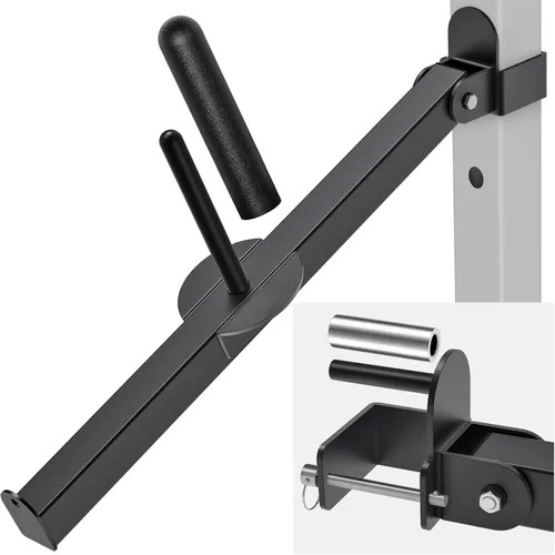 Kipika Accesorio de estante de potencia para orificios de 5/8" y 1" - Equipo de gimnasio para casa resistente para estante de sentadillas de 2x2 o
