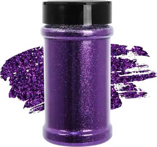 Miniatura 21 de Purpurina blanca ultrafina, 16 oz (1 lb), purpurina fina para manualidades de resina, uñas, vasos, slime, cosméticos y decoración de festivales