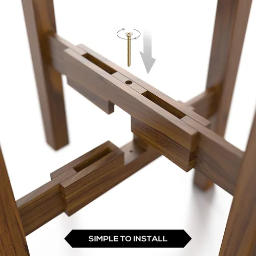 Miniatura 9 de Soporte de plantas moderno de mediados de siglo - Se adapta a macetas grandes de 12 y 13 pulgadas (NO incluidas) - Soporte de madera hecho a mano