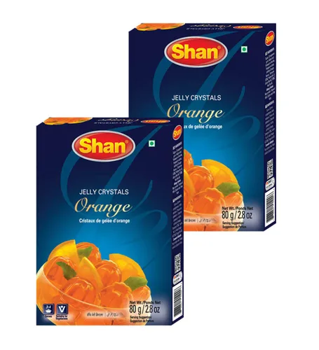 Miniatura 77 de Shan Polvo de crema de mango, 7.05 oz, postre esencial para cualquier ocasión, apto para vegetarianos, bolsa hermética en una caja (paquete de 3)