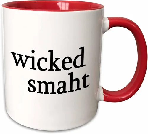 Miniatura 15 de 3dRose EvaDane - Citas divertidas - Wicked Smaht. Green. - Tazas (mug_193286_4)