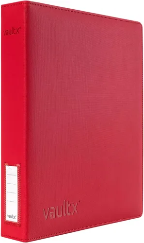 Miniatura 16 de Vault X Carpeta delgada de anillas, 540 tarjetas, se adapta a 9 páginas de bolsillo, material Exo-Tec, carpeta de 3 anillos en D, para tarjetas