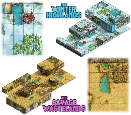 Miniatura 5 de Gamelyn Games Paquete de mapas: Pequeñas tácticas épicas