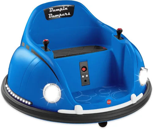 Miniatura 9 de Best Choice Products Coche de Choque Eléctrico Montable Bumpin de 6V para Niños, 1.5 - 6 Años, Control Remoto para Padres, Giro de 360 Grados