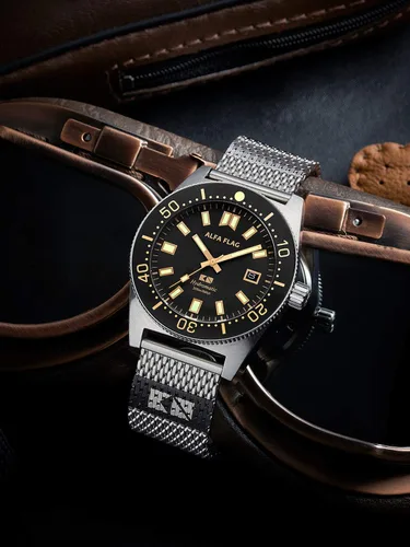 Miniatura 7 de Hydromatic AFHM200-1A9 - Reloj deportivo automático profesional para hombre, 656.2 ft660 pies, AFHM200-1A9, Buceo Profesional
