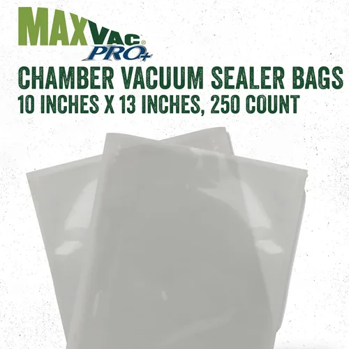 Miniatura 2 de LEM Productos MaxVac Pro Bolsas selladoras al vacío de cámara, 10 x 13 pulgadas, compatibles solo con selladores al vacío de cámara, 250