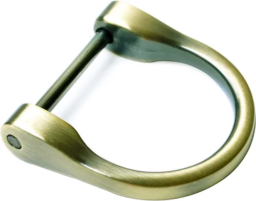 Miniatura 3 de Bobeey 8 anillos en D de 3/4 de pulgada en forma de herradura en forma de U, anillos D con forma de herradura, grillete en forma de herradura