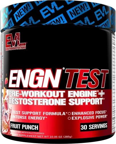 Miniatura 7 de EVL Intense Pre Workout con Creatina - ENGN Bebida en polvo energizante preentreno para hombres para energía duradera, enfoque y recuperación