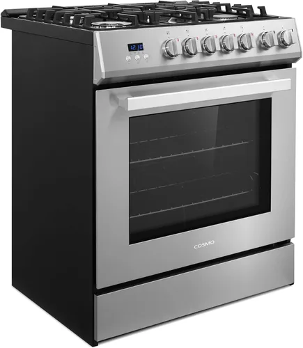 Miniatura 10 de COSMO COS-305AGC - Cocina independiente de gas para horno individual de 30 pulgadas y 5.0 pies cúbicos con placa de cocina de 5 quemadores