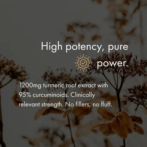 Miniatura 3 de NAOMI Curcumina de cúrcuma de alta potencia 1200 mg - Apoya una respuesta inflamatoria saludable, comodidad de las articulaciones y salud cerebral