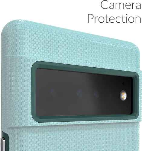 Miniatura 3 de Crave Dual Guard para Google Pixel 6 Pro, funda de doble capa de protección contra golpes para Google Pixel 6 Pro - Aguamarina
