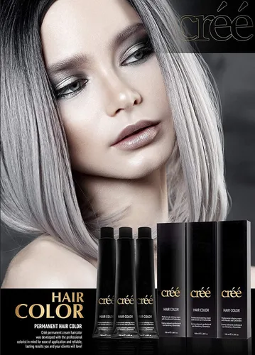 Miniatura 7 de Créé Profesional 8.44 - Tinte Permanente para el Cabello Cobre Intenso Rubio Claro - De Larga Duración, Rico y Vibrante - Cobertura de Canas 100ml