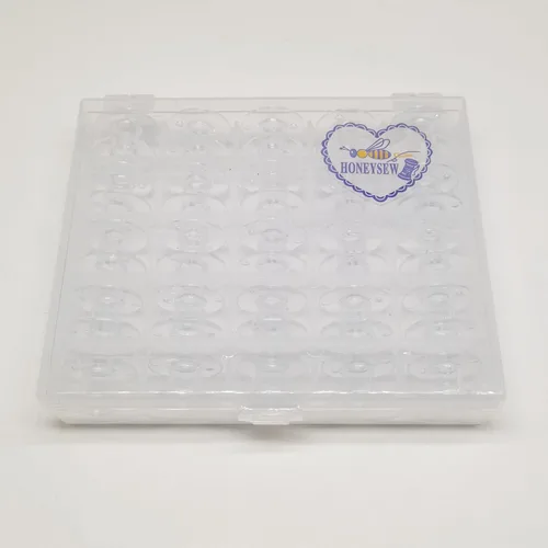 Miniatura 5 de HONEYSEW 10 bobinas de plástico para todos los modelos de uso doméstico Janome (1 pieza (10 unidades)