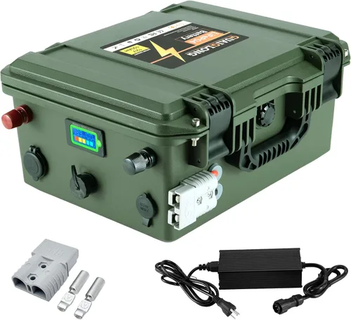 Miniatura 8 de Batería LiFePO4 de 12 V 80 Ah, batería para motor de arrastre con BMS de 100 A integrado 1024 Wh, baterías de litio de ciclo profundo 8000+ de 12 V