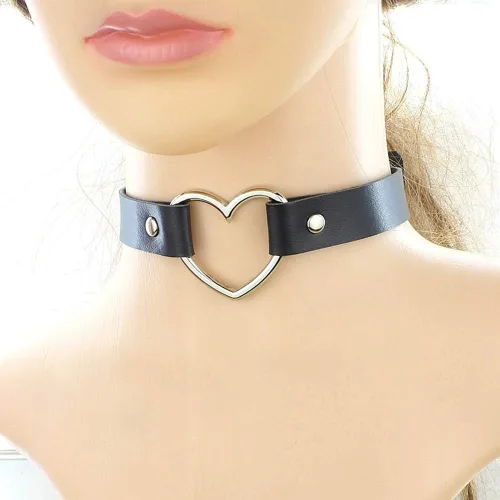 Miniatura 2 de YA-LIDS - Gargantilla para mujer y niña, ajustable, diseño de rock punk, collar para cuello