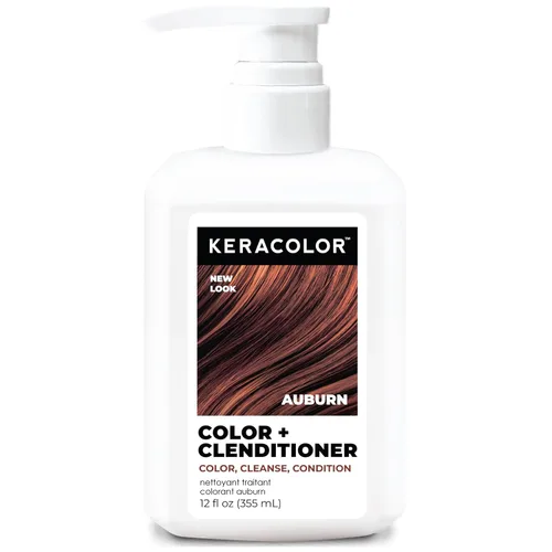 Miniatura 18 de Keracolor Color + Clenditioner 3-in-1 Color-Depositing Conditioner, Gently Cleanses & Conditions, Semi-Permanent Hair Color, 23 Shades, 12 Fl Oz