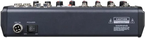 Audio2000'S AMX7303- Mezclador de audio profesional de cuatro canales con procesador USB y DSP