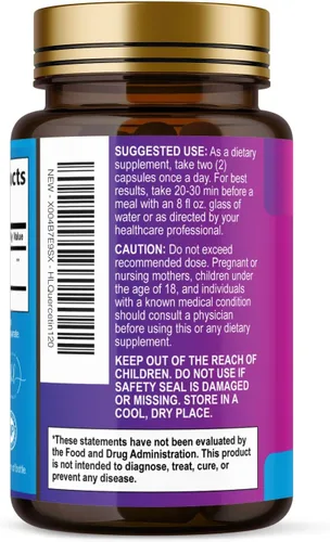 Miniatura 8 de Dihidrato de quercetina 1000 mg por porción - Bioflavonoides de primera calidad a base de plantas - Antioxidante extra fuerte Apoyo para la salud