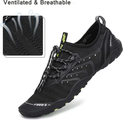 Miniatura 2 de Kararao Mens Womens Water Shoes Quick Dry Swim Shoes Beach Shoes Pool Surfing Aqua Sports