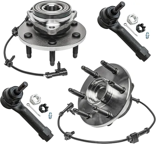 Miniatura 152 de Detroit Axle - Kit de extremo delantero RWD para Chrysler 300 Dodge Challenger Charger Upper Lower Control Arms rótulas de rodamiento de rueda Bujes