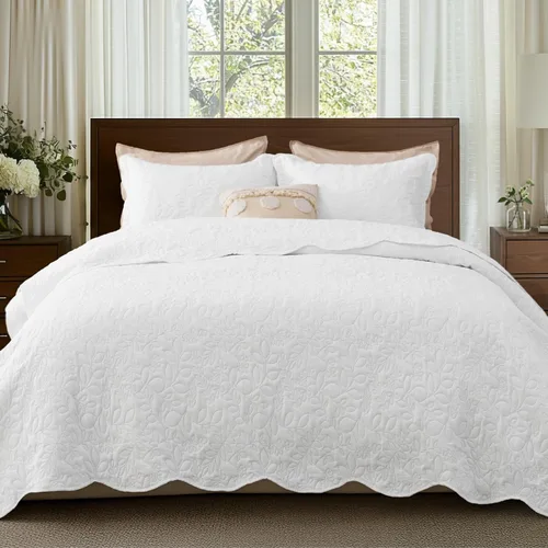 Miniatura 29 de Bedsure Colchas Bohemias Tamaño Queen - Colcha Queen Ultra Suave Ropa de Cama para Decoración de Dormitorio Bohemio, Edredón Ligero para Todas