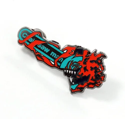 Miniatura 4 de Collar de cadena para hombre, anillos de poder, joyería de diablo de anime, collares de motosierra, anillo de dedo para cosplay