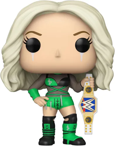 Funko Pop! WWE: Liv Morgan con cinturón - Figura de vinilo coleccionable - Idea de regalo - Mercancía oficial - para niños y adultos - fanáticos de