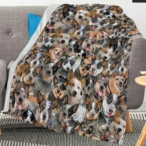 Miniatura 17 de Manta con estampado Airedale Terrier – Manta con estampado de animales divertidos para amantes de los perros y cachorros, regalos Airedale Terrier