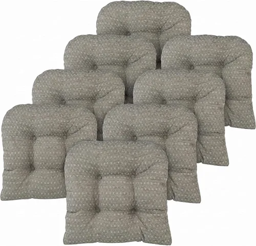 Miniatura 104 de Klear Vu Gripper Overstuffed - Cojines universales antideslizantes para silla de comedor para decoración de cocina o uso de oficina, almohadilla