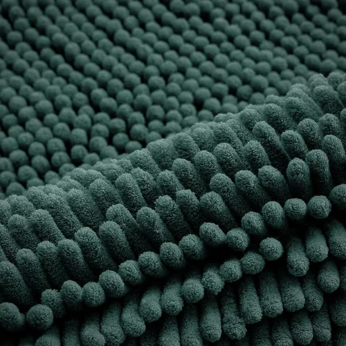 Miniatura 41 de Smiry Juego de 2 alfombras de baño, felpilla suave y absorbente, lavable a máquina, antideslizantes, para bañera, ducha y suelo