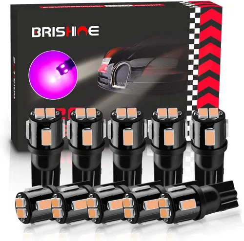 Miniatura 10 de 194 focos LED extremadamente brillantes 5630 Chipsets 168 2825 175 T10 W5W focos LED de repuesto para interior de coche, domo, mapa, puerta, Blanco