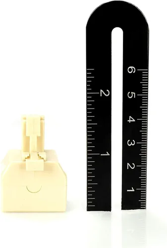 Miniatura 8 de THE CIMPLE CO Divisor de teléfono de 2 líneas para línea fija - Divisor de teléfono de 2 vías (1 y 2 líneas) con conector Keystone RJ11 - Divisor