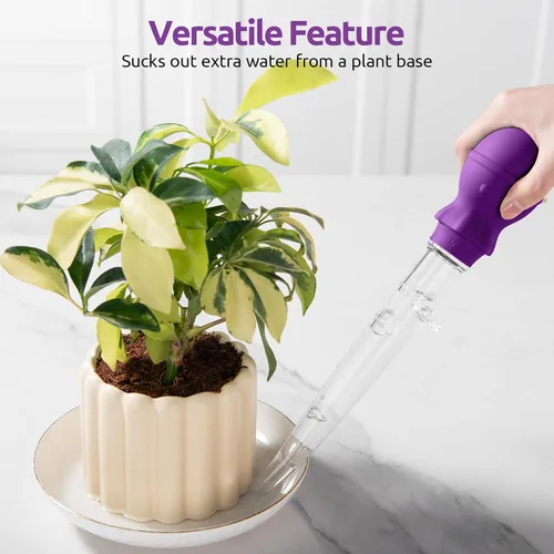 Miniatura 9 de U-Taste Baster de pavo en ángulo de 1.5 onzas – 228.2ºF resistente al calor Tritan de grado alimenticio y silicona juego de bulbos grandes de pulpo