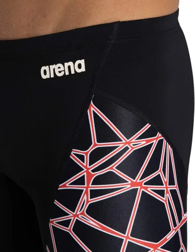 Miniatura 2 de Arena Men's Team Color Print Jammer Athletic Training Swimsuit Bathing Suit