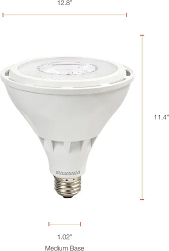 Miniatura 2 de Luz nocturna LED SYLVANIA Ultra, PAR38 equivalente a 250 W, 2650 lúmenes, reemplazo para un reflector halógeno de base media E26, regulable, luz