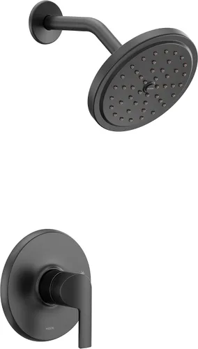 Miniatura 6 de Moen UTS2202EPBN Doux Collection M-CORE 2-Series - Juego de molduras de ducha con 1 mango, requiere válvula, níquel cepillado