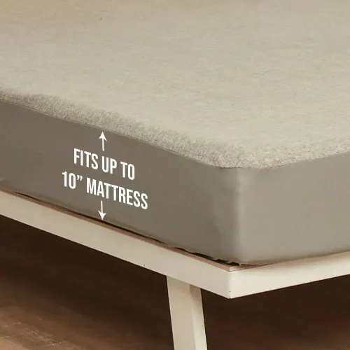 Miniatura 3 de Wakefit Protector de colchón de algodón 100% impermeable de alta calidad, transpirable e hipoalergénico, ultra suave, 78 x 72 pulgadas, tamaño King