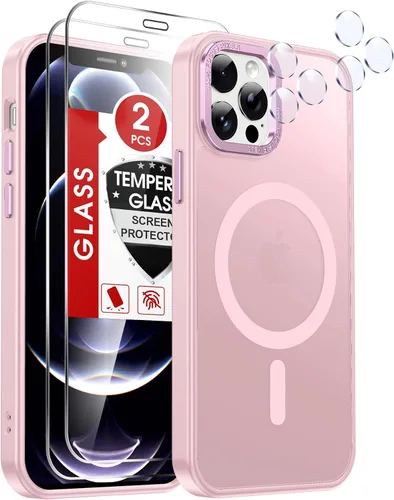 Miniatura 31 de LeYi Funda para iPhone XR: con protector de pantalla X2 + 2 funda para cámara [compatible con MagSafe] Funda protectora magnética i iphoneXR