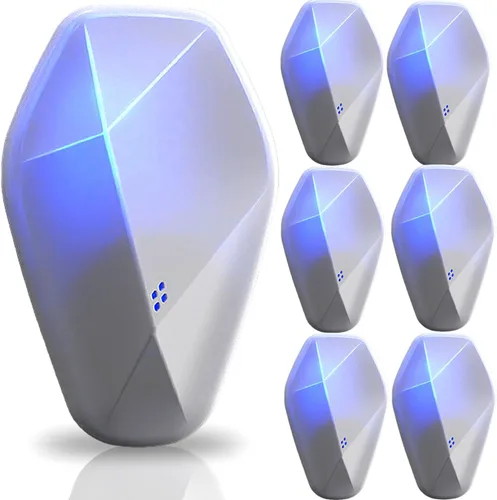 Ariie - Repelente eléctrico de plagas, repelente ultrasónico de insectos para uso en interiores, dispositivo de control de plagas para roedores,