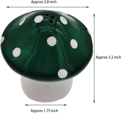 Miniatura 2 de Ritadeshop Juego de 2 saleros y pimenteros de cerámica Gracioso