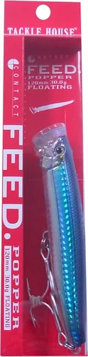 Miniatura 13 de TACKLE HOUSE Feed Popper 175, Señuelos de pesca de atún de agua salada, Topwater, GT, Bonito, Yellowtail, Yellowfin, Atún rojo, flotante