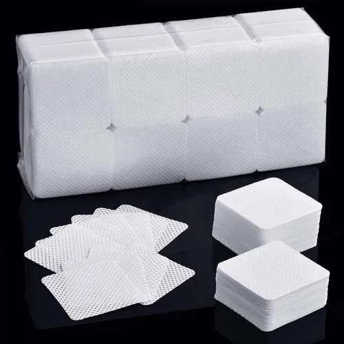 Miniatura 7 de Maitys 1000 toallitas para extensiones de pestañas, limpiador de pegamento de pestañas, toallitas de tela no tejida, suministros de pestañas, Rojo
