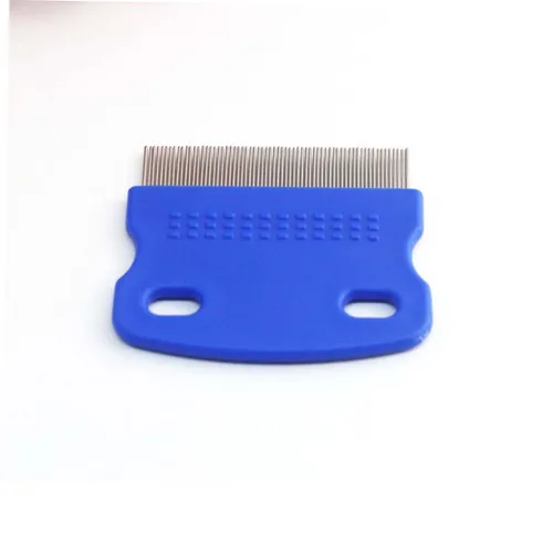 Miniatura 3 de KALLORY Peine de aseo para perros, peine para eliminar el pelo de mascotas, peine de masaje para eliminar mate, nudos y enredos (color al azar)